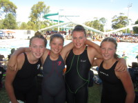 Yarrawonga-Mulwala Swimmers Victorian Country Titles - Bendigo Jan 2016